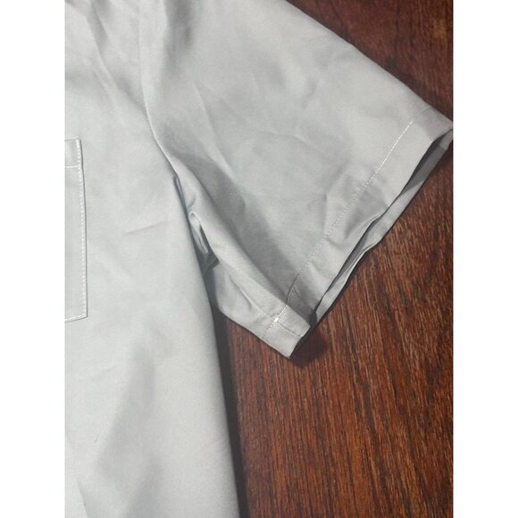 Hardaddy Button Down Shirt Men's Size Large Geometric pattern Causal Gray - Picture 4 of 10